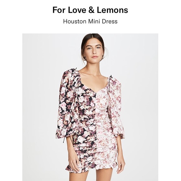 for love and lemons houston mini dress For Love & Lemons